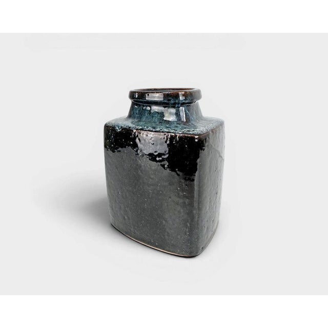 Sculptural Stoneware Vase by Jytte Trebbien, Denmark, 1970s For Sale - Image 11 of 11