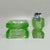 1970s gorgeous green smoking set by antonio imperatore in murano glass. Made in italy the items are in excellent...