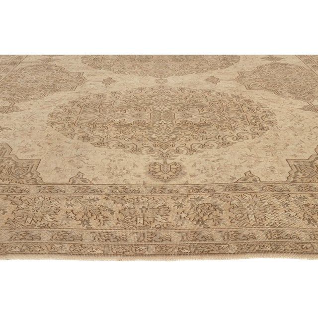 Mid 20th Century Vintage Turkish Sivas Rug, 09'00 X 12'04 For Sale - Image 5 of 10