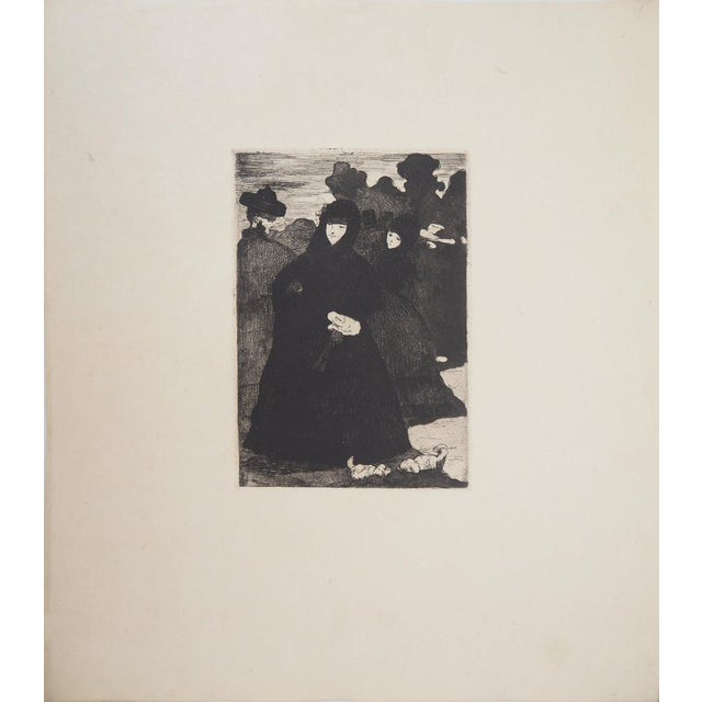 Edouard Manet, At the Prado, 1865, Original Etching For Sale - Image 3 of 10