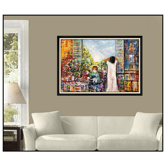Message us to inquire about custom framing options! (Included for free with every purchase) Guy Dessapt Authentic & Large...