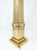 Mid-Century Modern 1960s Warren Kessler Solid Brass Obelisk Table Lamps For Sale - Image 3 of 5