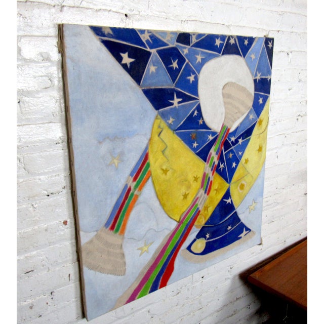 Stretched Painting on Canvas Chairish