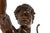 Metal Large 36” French Bronze Sculpture of Warrior “Vainqueur” by Eugene Marioton For Sale - Image 7 of 12