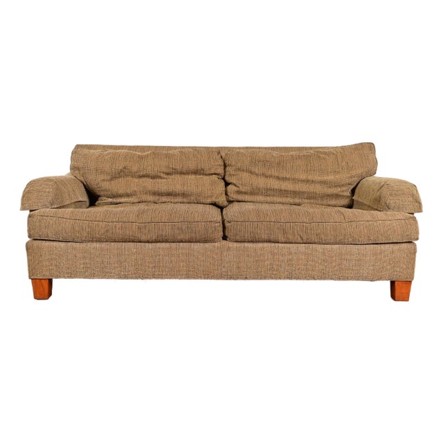 Baker Furniture Contemporary Upholstered Sofa For Sale