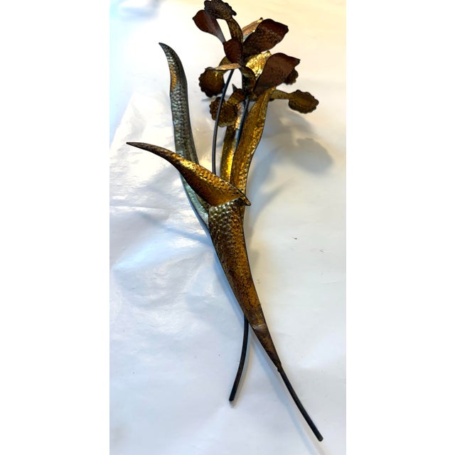 Metal Mid Century Brutalist Metal Wall Art For Sale - Image 7 of 7