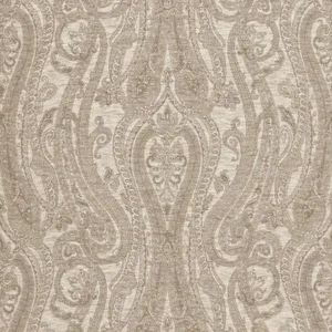 Schumacher Cachemire Linen Sheer Fabric in Greige