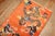 Vintage Zabihi Collection Bright Orange Dragon Tibetan Rug For Sale - Image 4 of 9