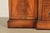 Baker Furniture Style Regency Flame Mahogany Lighted Breakfront Bookcase Cabinet With Drop Front Secretary Desk, Circa 1940s For Sale - Image 12 of 16