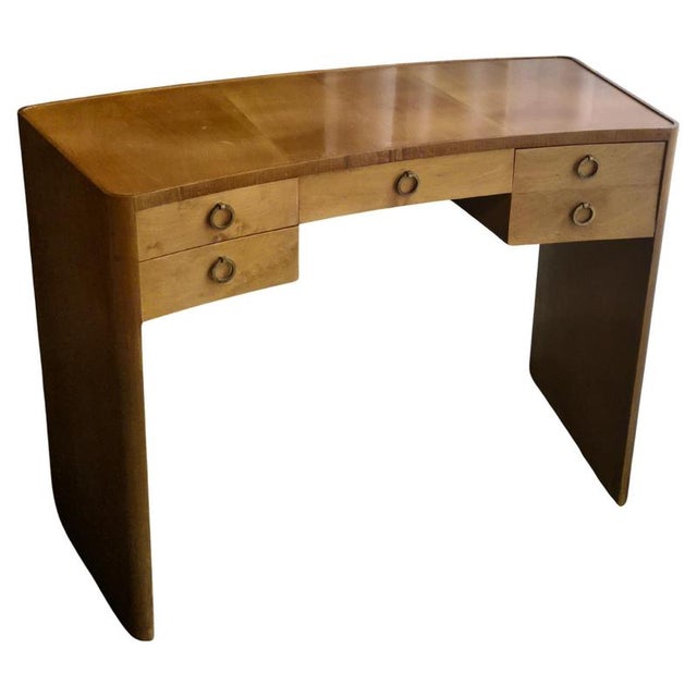Swedish Modern Suzanne Desk by Axel Einar Hjorth for Nordiska Kompaniet, 1943 For Sale - Image 9 of 9