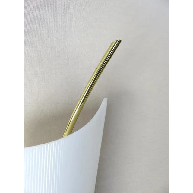 Wall Lights in Acrylic Glass & Brass, 1950s, Set of 2 For Sale - Image 10 of 18