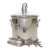 Vintage Georges Briard Coastal SeaHorse and Shell Ice Bucket With Ice Scooper, 1960's For Sale