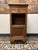 Antique French Oak & Marble Nightstand For Sale - Image 6 of 6