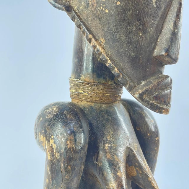 Wood Early 20th Century Bembe Basikasingo Figure South Kivo For Sale - Image 7 of 8