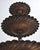 Patinated Bronze Three-Tier Muffin Dessert Stand or Display For Sale - Image 11 of 18
