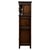 Antique English Narrow Carved Oak Court Cabinet, 1900s For Sale - Image 9 of 11