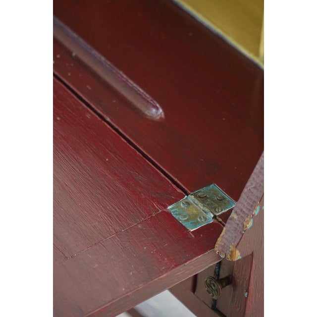 Vintage Drop-Front Painted Secretaire, 1920s For Sale - Image 11 of 18