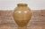 Japanese Taishō Period Two-Tone Sand Glaze Vase with Textured Finish, circa 1900 For Sale - Image 4 of 12