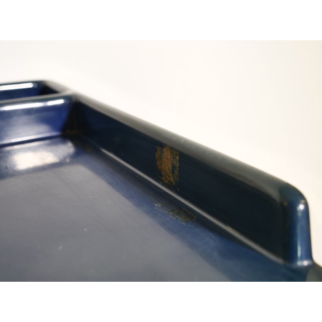 Mid-Century Modern Space Age Desk in Metal and Plastic, France, 1980s For Sale - Image 3 of 18
