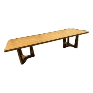 Holly Hunt Trice Walnut Dining Table For Sale