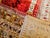 Turkish Antique Turkish Silk Prayer Area Rug, Late 19th Century, Red & Gold, 4' x 6' For Sale - Image 3 of 16