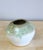 Ceramic Mid-20th Century Studio Piece Pottery Light Green Beige Brown Vase Vessel For Sale - Image 7 of 12