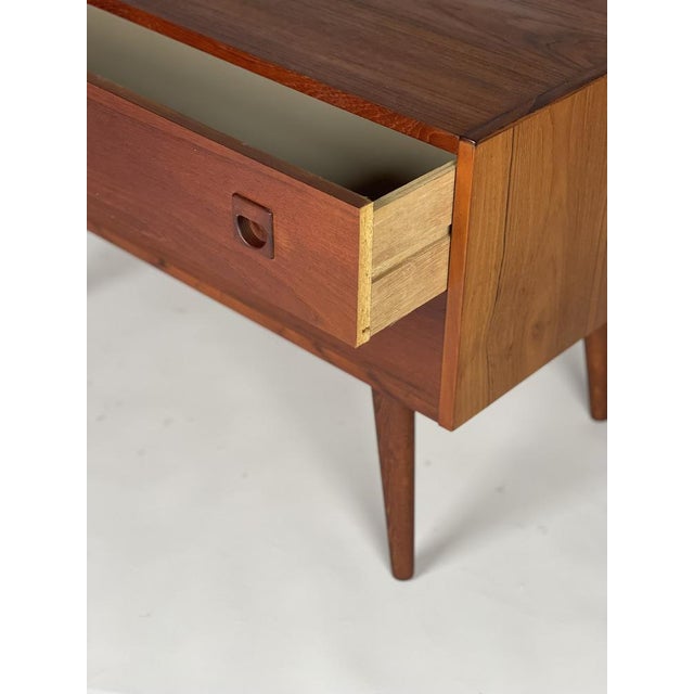 Scandinavian Teak Chest of Drawers, 1960s For Sale - Image 4 of 9