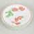 Bill Goldsmith for Limoges, Fraise, set of 4 lunch plates. Set of four porcelain lunch plates decorated with strawberries...