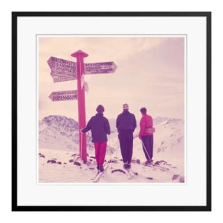 Mountain Top 1951 by Toni Frissell Black Framed C Print For Sale
