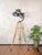 A 1990s heraeus hanaulux model 2003 three-way shadowless surgical lamp, reworked into a floor lamp and mounted on a tripod...