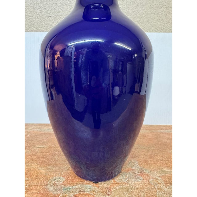 Blue Martino Interiors Yongzheng Style Porcelain Vase For Sale - Image 8 of 12