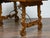 Spanish 18th Century Walnut Fratino Table with Carved Legs and Iron Stretcher For Sale - Image 10 of 12