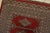 Bokhara Jaldar Rug 3′ X 5′ Red Wool Tribal Hand-Knotted Oriental Carpet For Sale In Philadelphia - Image 6 of 11