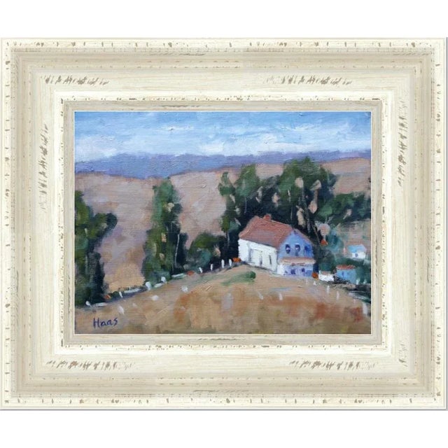 "Harmony, CA" Contemporary Impressionist Style Landscape Oil Painting For Sale - Image 10 of 11