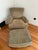 Animal Print Accent Chair and Ottoman For Sale - Image 10 of 10