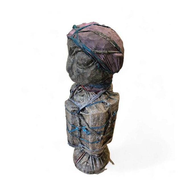 African Multi Material Figure, 1970s For Sale - Image 4 of 18