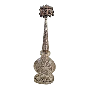 20th C Indian Silver Mughal India Rosewater Perfume Sprinkler Spray Antique India Antique Vintage