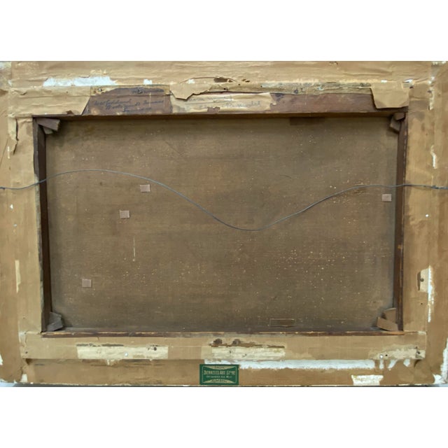 W. W. Goddard 19th Century Painting of Castle Ruins For Sale In San Francisco - Image 6 of 7