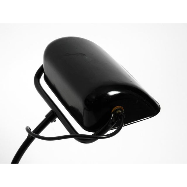 Industrial Metal Table Lamp Model 6581 in Black from Kaiser Idell / Kaiser Leuchten, 1940s For Sale - Image 13 of 18