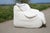Vintage Sofa in Foam and White Fabric, 1970s For Sale - Image 12 of 14