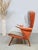 Mid-Century Modern Mid-Century Wingback Lounge Chair, 1960s For Sale - Image 3 of 6