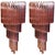 Metal Venetian Murano Glass Wall Sconces, 1980s, Set of 2 For Sale - Image 7 of 7