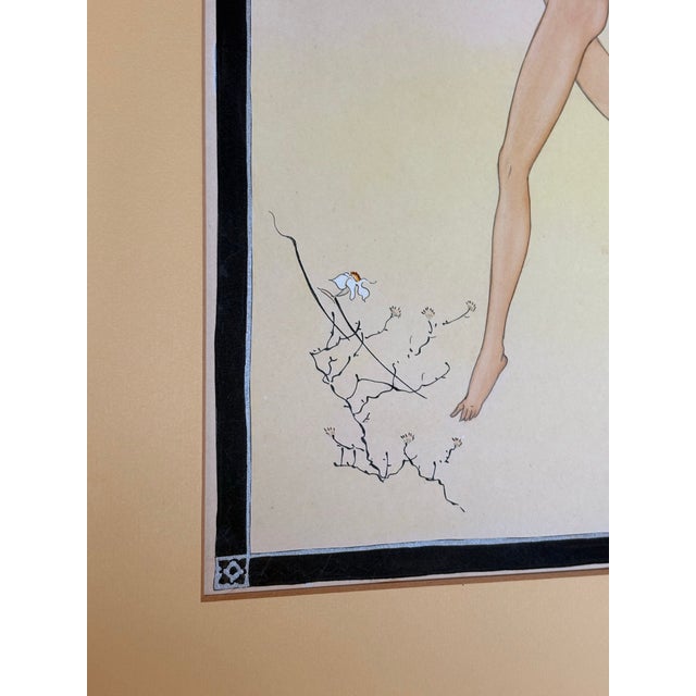Florenz Clark Original 1920’s Ink Illustration Signed - Art Deco For Sale In Seattle - Image 6 of 12