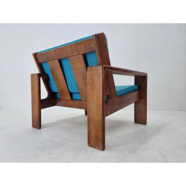 Wood Mid-Century Finnish Bonanza Lounge Chair by Esko Pajamies for Asko, 1960s For Sale - Image 7 of 11