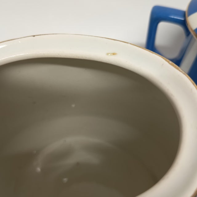 Ceramic Fox Trott Tea Service by Sarreguemines, France, 1930s, Set of 6 For Sale - Image 7 of 18