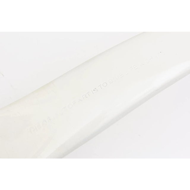 Ceramic Pop Art Ceramic Long Spoon Sculpture With Strawberry Motif For Sale - Image 7 of 11