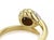 Cartier Cartier 18k Two Tone Gold Diamond Snake Bypass Ring, Size 4 For Sale - Image 4 of 5