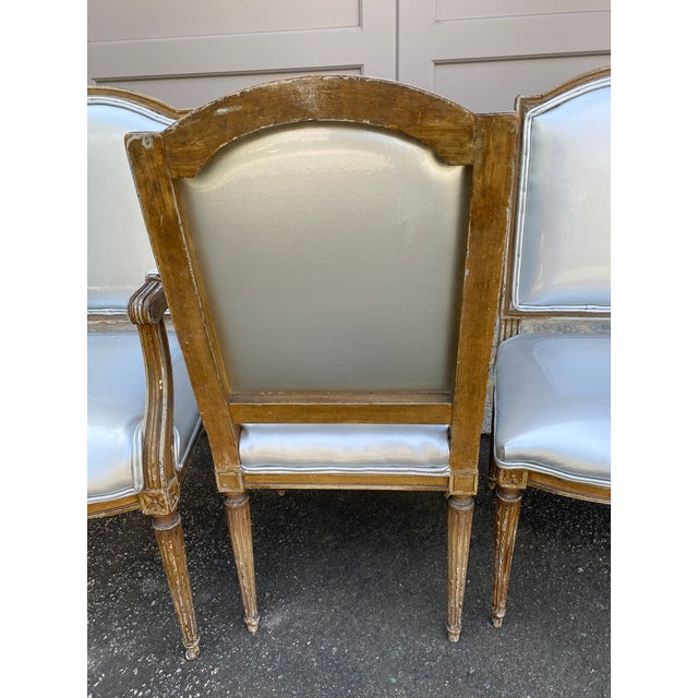 Late 19th Century Set of 6 Louis XVI Dining Chairs For Sale - Image 16 of 17