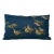 Covey Linen Pillow Cover in Indigo Blue, 12x22 Pillow For Sale