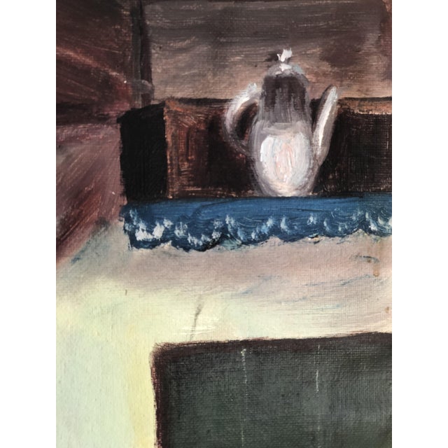 Figurative Composition, 1940s, Oil Painting on Canvas, Framed For Sale - Image 11 of 15
